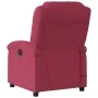 Sillón reclinable de masaje eléctrico terciopelo rojo tinto de , Sillones - Ref: Foro24-3204294, Precio: 292,74 €, Descuento: %