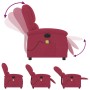 Elektrischer Massagesessel aus rotem Samt von , Sessel - Ref: Foro24-3204294, Preis: 286,83 €, Rabatt: %