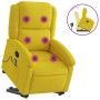 Yellow Velvet Liftable Massage Recliner by , Armchairs - Ref: Foro24-3204318, Price: 291,90 €, Discount: %