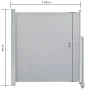 Toldo lateral retráctil para patio 140x300 cm gris de vidaXL, Sombrillas - Ref: Foro24-45192, Precio: 79,92 €, Descuento: %