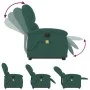Hebbarer Massagesessel aus dunkelgrünem Samt von , Sessel - Ref: Foro24-3204313, Preis: 285,58 €, Rabatt: %