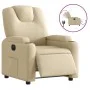 Cream Fabric Power Recliner by , Armchairs - Ref: Foro24-3204353, Price: 240,85 €, Discount: %