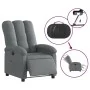 Sillón reclinable eléctrico de tela gris oscuro de , Sillones - Ref: Foro24-3204069, Precio: 242,90 €, Descuento: %