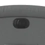 Sillón reclinable eléctrico de tela gris oscuro de , Sillones - Ref: Foro24-3204069, Precio: 242,90 €, Descuento: %