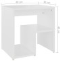 Weißer Nachttisch aus Sperrholz, 40 x 30 x 40 cm von vidaXL, Nachttische - Ref: Foro24-806328, Preis: 32,57 €, Rabatt: %