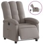 Taupe gray fabric electric recliner by , Armchairs - Ref: Foro24-3204076, Price: 231,40 €, Discount: %