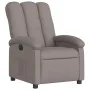 Taupe gray fabric electric recliner by , Armchairs - Ref: Foro24-3204076, Price: 241,29 €, Discount: %