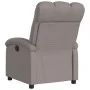 Taupe gray fabric electric recliner by , Armchairs - Ref: Foro24-3204076, Price: 241,29 €, Discount: %