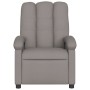 Taupe gray fabric electric recliner by , Armchairs - Ref: Foro24-3204076, Price: 231,40 €, Discount: %