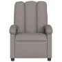 Taupe gray fabric electric recliner by , Armchairs - Ref: Foro24-3204076, Price: 241,29 €, Discount: %