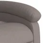 Taupe gray fabric electric recliner by , Armchairs - Ref: Foro24-3204076, Price: 241,29 €, Discount: %