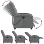 Electric massage recliner dark gray fabric by , Armchairs - Ref: Foro24-3204081, Price: 297,27 €, Discount: %