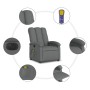 Electric massage recliner dark gray fabric by , Armchairs - Ref: Foro24-3204081, Price: 291,23 €, Discount: %