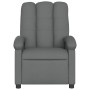 Electric massage recliner dark gray fabric by , Armchairs - Ref: Foro24-3204081, Price: 291,23 €, Discount: %