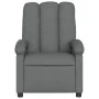 Electric massage recliner dark gray fabric by , Armchairs - Ref: Foro24-3204081, Price: 297,27 €, Discount: %