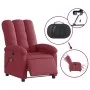 Elektrischer Massage-Liegestuhl aus rotem Stoff von , Sessel - Ref: Foro24-3204083, Preis: 257,46 €, Rabatt: %