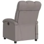 Electric massage recliner taupe gray fabric by , Armchairs - Ref: Foro24-3204088, Price: 268,95 €, Discount: %