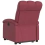 Sillón reclinable elevable tela rojo tinto de , Sillones - Ref: Foro24-3204095, Precio: 289,73 €, Descuento: %