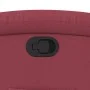 Sillón reclinable elevable tela rojo tinto de , Sillones - Ref: Foro24-3204095, Precio: 289,73 €, Descuento: %