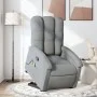 Sillón de masaje reclinable de pie de tela gris claro de , Sillones - Ref: Foro24-3204104, Precio: 335,24 €, Descuento: %