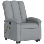 Sillón de masaje reclinable de pie de tela gris claro de , Sillones - Ref: Foro24-3204104, Precio: 335,24 €, Descuento: %