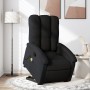 Sillón reclinable de masaje elevable tela negro de , Sillones - Ref: Foro24-3204106, Precio: 276,64 €