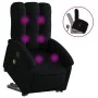 Anhebbarer Massagesessel aus schwarzem Stoff von , Sessel - Ref: Foro24-3204106, Preis: 288,17 €, Rabatt: %