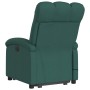 Silla de masaje reclinable de pie de tela verde oscura de , Sillones - Ref: Foro24-3204110, Precio: 279,44 €, Descuento: %