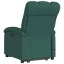 Silla de masaje reclinable de pie de tela verde oscura de , Sillones - Ref: Foro24-3204110, Precio: 294,90 €, Descuento: %