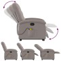 Hebbarer Massagesessel aus taupegrauem Stoff von , Sessel - Ref: Foro24-3204112, Preis: 282,64 €, Rabatt: %
