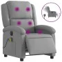 Elektrischer Massagesessel aus hellgrauem Stoff von , Sessel - Ref: Foro24-3204152, Preis: 250,05 €, Rabatt: %