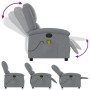 Elektrischer Massagesessel aus hellgrauem Stoff von , Sessel - Ref: Foro24-3204152, Preis: 253,17 €, Rabatt: %