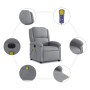 Elektrischer Massagesessel aus hellgrauem Stoff von , Sessel - Ref: Foro24-3204152, Preis: 253,17 €, Rabatt: %