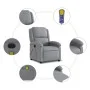 Elektrischer Massagesessel aus hellgrauem Stoff von , Sessel - Ref: Foro24-3204152, Preis: 250,05 €, Rabatt: %