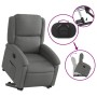 Sillón reclinable elevable de tela gris oscuro de , Sillones - Ref: Foro24-3204165, Precio: 288,10 €, Descuento: %