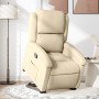 Cream Fabric Liftable Recliner by , Armchairs - Ref: Foro24-3204173, Price: 258,20 €, Discount: %