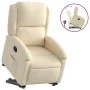 Cream Fabric Liftable Recliner by , Armchairs - Ref: Foro24-3204173, Price: 278,81 €, Discount: %