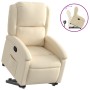 Cremefarbener, anhebbarer Liegesessel aus Stoff von , Sessel - Ref: Foro24-3204173, Preis: 258,20 €, Rabatt: %