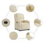 Cream Fabric Liftable Recliner by , Armchairs - Ref: Foro24-3204173, Price: 278,81 €, Discount: %