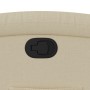 Cremefarbener, anhebbarer Liegesessel aus Stoff von , Sessel - Ref: Foro24-3204173, Preis: 258,20 €, Rabatt: %