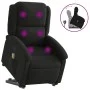 Anhebbarer Massagesessel aus schwarzem Stoff von , Sessel - Ref: Foro24-3204178, Preis: 291,09 €, Rabatt: %
