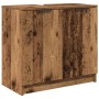Juego de muebles de baño con cajón 4 pcs Madera vieja en Muebles de baño | Comprar online en Foro24