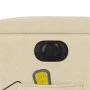 Cream fabric electric massage recliner by , Armchairs - Ref: Foro24-3204707, Price: 274,72 €, Discount: %