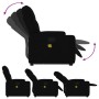 Sillón reclinable de masaje elevable tela negro de , Sillones - Ref: Foro24-3204724, Precio: 286,71 €, Descuento: %