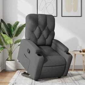 Dark Gray Fabric Liftable Recliner by , Armchairs - Ref: Foro24-3204711, Price: 275,23 €, Discount: %
