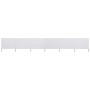 Beach windbreak with 6 fabric panels 800x80 cm white by vidaXL, Umbrellas - Ref: Foro24-44543, Price: 60,04 €, Discount: %