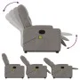 Sillón reclinable de masaje elevable tela gris taupé de , Sillones - Ref: Foro24-3204730, Precio: 319,67 €, Descuento: %