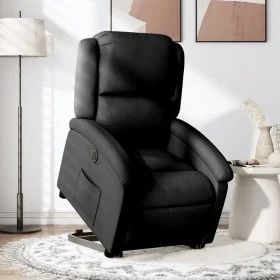 Sillón eléctrico reclinable elevable de tela negro de , Sillones - Ref: Foro24-3204190, Precio: 333,45 €, Descuento: %