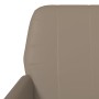Sillón de cuero sintético color capuchino 61x78x80 cm en Sillones | Comprar online en Foro24