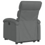 Elektrisch anhebbarer Liegestuhl aus dunkelgrauem Stoff von , Sessel - Ref: Foro24-3204003, Preis: 314,62 €, Rabatt: %